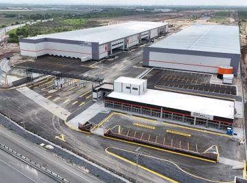 Vista aérea entrada · Nave Industrial en Parque Triple a Excelente Ubicación, Oportunidad por Tiempo Limitado