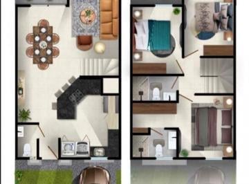 Casa en condominio · 78m² · 2 Recámaras · 1 Estacionamiento · Casas en Venta en Zirándaro