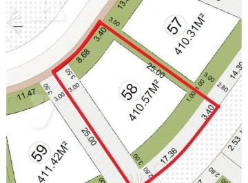 Terreno / Lote · 1m² · 2 Estacionamientos · Terreno en Venta, 410 m² Habitacional en Mayakoba, Country Club, Playa del Carmen