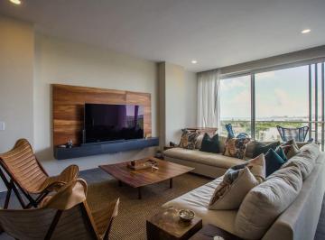 Departamento de 4 habitaciones, Benito Juárez · Renta Depto PH Puerto Cancun (Riva) Muy Amplio y Amueblado, Vista Al Mar