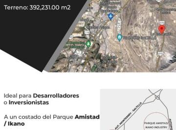 Terreno / Lote · 392231m² · Terreno en Venta - Desarrollo Habitacional o Industrial - Ramos Arizpe