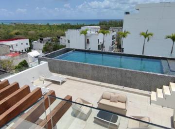 Departamento , Solidaridad · Venta de Departamento en Playa del Carmen con Hermosa Vista Al Mar Caribe