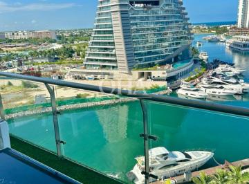 Departamento de 2 habitaciones, Benito Juárez · Se Renta Departamento en Marina Condos en Puerto Cancún
