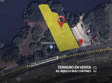 Terreno / Lote , Villahermosa · Terreno en Venta en Av Adolfo Ruiz Cortines F - 776