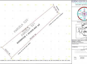 Terreno / Lote · 1m² · 10 Estacionamientos · Terreno en Venta, 23,809 m², Ruta Cenotes, Puerto Morelos - Leona Vicario