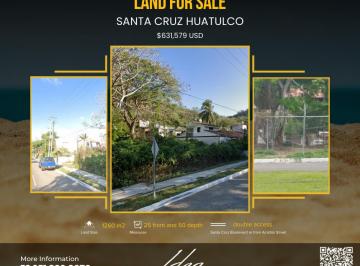 Terreno / Lote , Santa María Huatulco · Lote Sección F Huatulco Santa Cruz Huatulco