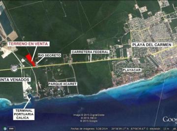 Terreno / Lote · 267451m² · Terreno 26.7 Ha a Pie de Carretera Entre Xcaret, Rio Secreto y Venados