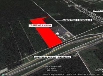 Terreno / Lote · 44262m² · Terreno 4.43 Ha Carretera Merida - Progreso