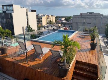 Departamento de 1 habitación, Solidaridad · Estudio en Renta en Playa del Carmen Centro - Sumatra I