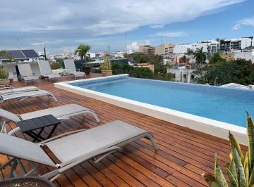 Departamento de 1 habitación, Solidaridad · Estudio en Renta en Playa del Carmen Centro - Sumatra I