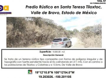 Terreno / Lote , Valle de Bravo · Se Vende Terreno Rustico