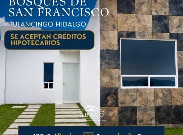 Casa · 76m² · 3 Recámaras · 1 Estacionamiento · Casa en Preventa en San José, Tulancingo Mod Hortencia