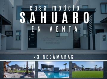 Casa · 151m² · 3 Recámaras · 1 Estacionamiento · Nuevo Desarrollo de Preventa de Casas, "Modelo Sahuaro", en Residencial Privadas de Cortez "Tercera