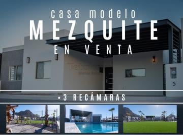 Casa · 130m² · 3 Recámaras · 1 Estacionamiento · Nuevo Desarrollo de Preventa de Casas, "Modelo Mezquite", en Residencial Privadas de Cortez "Tercera