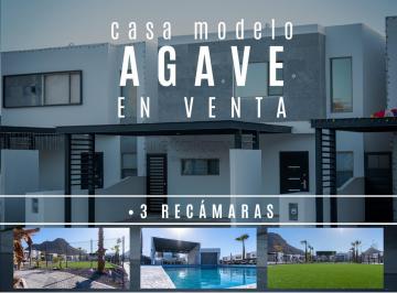 Casa · 180m² · 3 Recámaras · 1 Estacionamiento · Nuevo Desarrollo de Preventa de Casas, "Modelo Agave", en Residencial Privadas de Cortez "Tercera Et