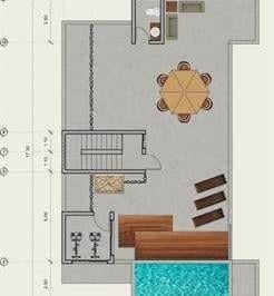 amenidades · Departamento, 1 Recámara, 1 Baño, Playa del Carmen