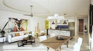 sala · Penthouse, Br1 Ba2, Mare, Playa del Carmen