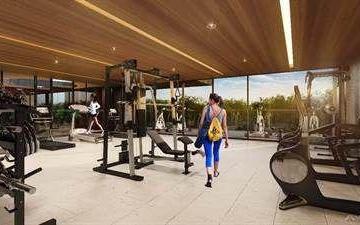 gimnasio · Departamento de 1 Habitación, N1 Br1 Ba2 Cacao Tulum