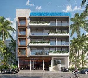 FACHADA 1 · Departamento, Pb Br1 Ba1, Pura Playa Condos, Playa del Carmen