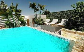 alberca · Studio, N2 Ba1, Menesse 38st, Playa del Carmen