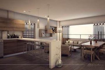 comedor · Departamento, Br2 Ba2, Elementus, Tulum