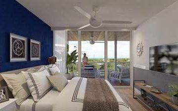 habitacion · Departamento, L6, Br2 Ba2, Blue House, Puerto Aventuras