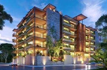 fachada 1 · Departamento, Br2 Bd2 Arenis Condo, Playa del Carmen
