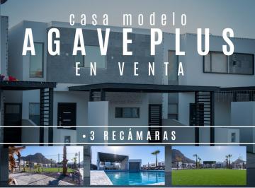 Casa · 186m² · 4 Recámaras · 1 Estacionamiento · Nuevo Desarrollo de Preventa de Casas, "Modelo Agave Plus", en Residencial Privadas de Cortez "Terce