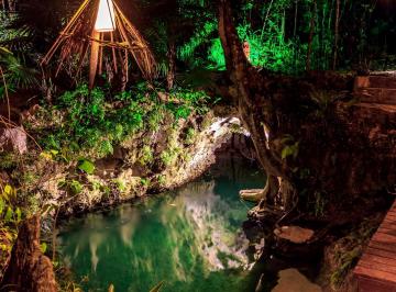 Terreno comercial de 4 habitaciones, Puerto Morelos · Hermosa "Villa Ecológica" en Ruta de Los Cenotes