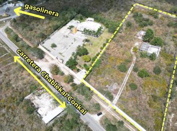 Terreno / Lote , Mérida · Terreno con 80 m Sobre Carretera Chablekal - Conkal