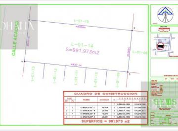 Terreno / Lote · 991m² · Terreno en Venta Alamos