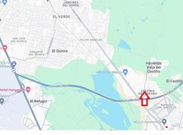 Terreno / Lote , El Salto · Terreno Industrial Alto Impacto a Pie de Carretera en El Salto $15,000,000