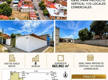Terreno comercial · 663m² · 1 Recámara · Terreno en Esquina Para Desarrollo Vertical en Puerto Vallarta Uso Mixto 663 m² | Corner Lot For Ver