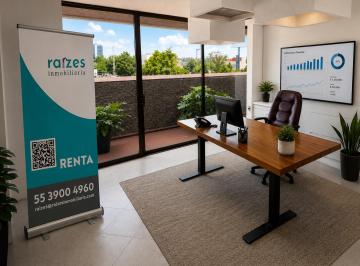 Oficina , Alvaro Obregón · Renta | Oficina 120 m² con Terraza | Periférico Sur, Col. Los Alpes