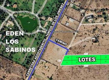 Terreno / Lote , Aguascalientes · Fabulosos Lotes Campestres en Venta Frente a Edén Los Sabinos Oporrunidad Única