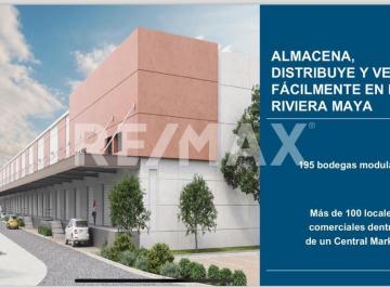 Local comercial · 16m² · Local en Venta en La Riviera Maya Dentro de un Centro de Almacenamiento, Distribución y Punto de Ven