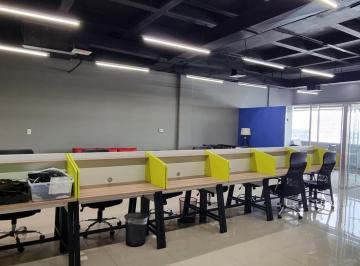 Área de trabajo · Oficina en Renta Amueblada en Magnia Altabrisa Mérida de 93 m² - 908
