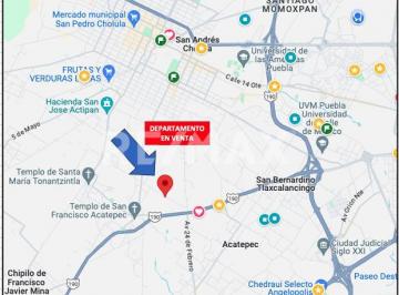 Departamento · 102m² · 3 Recámaras · 3 Estacionamientos · Venta de Departamento en Tlatlauquitepec, San Francisco Acatepec, San Andres Cholula. - (4)