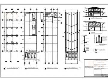 Local comercial · 401m² · 4 Estacionamientos · Bodega con Oficina en Curva Texas