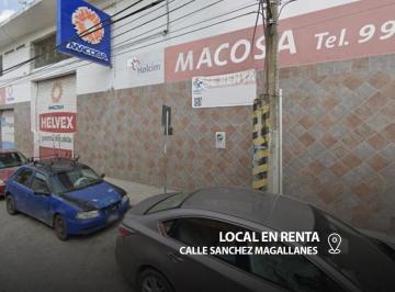 Local comercial , Villahermosa · Local en Renta en Calle Sanchez Magallanes F - 814