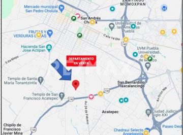 Departamento · 99m² · 3 Recámaras · 3 Estacionamientos · Venta de Departamento en Tlatlauquitepec, San Francisco Acatepec, San Andres Cholula. - (4)