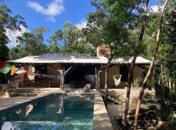 Casa de 2 habitaciones, Tulum · Casa en La Selva de Tulum en Venta 1 Hectarea de Terreno
