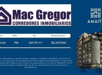 Departamento de 2 habitaciones, Aguascalientes · Venta de Departamento en Aguascalientes Norte Planta Baja