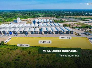 Terreno / Lote , Villahermosa · Terreno Industrial en Megaparque en Renta F - 570