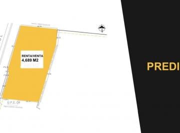 Terreno / Lote · 4689m² · Venta/renta de Terreno en Los Santos, Cancún