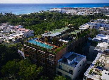 Departamento de 1 habitación, Solidaridad · Venta de Estudio Amueblado en 5ta Ave y 38, Playa del Carmen