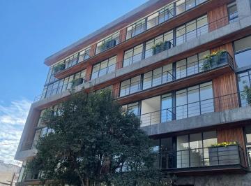 Fachada edificio · Departamento en Renta Colonia Roma