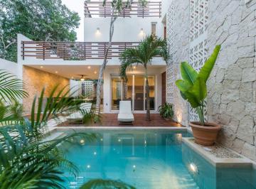 Casa · 387m² · 4 Recámaras · 2 Estacionamientos · Casa en Venta de 4 Recamaras en Aldea Zama, Tulum