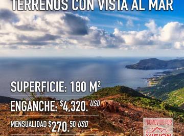 FINANCIAMIENTO DIRECTO · Espectacular Vista Al Mar, Lotes con Facilidades de Pago