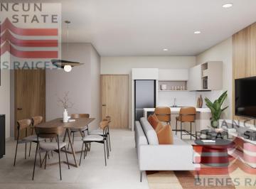 Departamento · 60m² · 1 Recámara · 1 Estacionamiento · Departamento en Venta, 1 Habitación en Kun, Cancún.